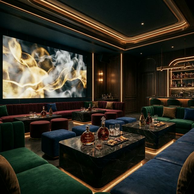 이태원 가라오케 프리미엄 VVIP 라운지 실제 시설